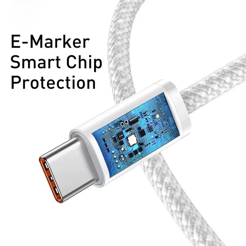 Original USB-C Fast Charger Cable For Apple iPhone 15 Pro Max 15 Pro 15 Puls PD 60W USB-C Weaving Charging Data Line Accessories